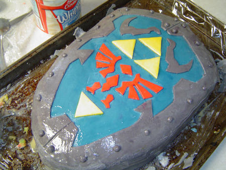 Justin's 21st birthday Zelda cake